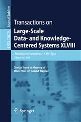 Book cover of Transactions on Large-Scale Data- and Knowledge-Centered Systems XLVIII by Abdelkader Hameurlain