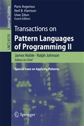 Book cover of Transactions on Pattern Languages of Programming II by James Noble