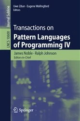Book cover of Transactions on Pattern Languages of Programming IV by James Noble