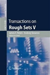 Book cover of Transactions on Rough Sets V by James F. Peters