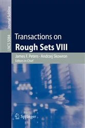 Book cover of Transactions on Rough Sets VIII by James F. Peters