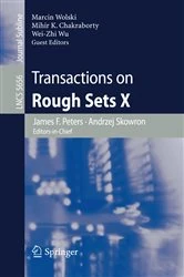 Book cover of Transactions on Rough Sets X by James F. Peters