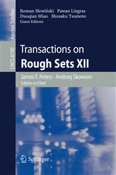 Book cover of Transactions on Rough Sets XII by James F. Peters