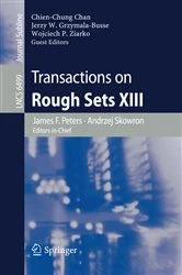 Book cover of Transactions on Rough Sets XIII by James F. Peters