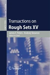 Book cover of Transactions on Rough Sets XV by James F. Peters