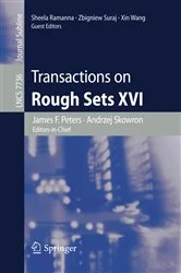 Book cover of Transactions on Rough Sets XVI by James F. Peters
