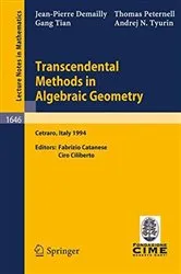 Book cover of Transcendental Methods in Algebraic Geometry by Jean-Pierre Demailly