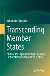 Book cover of Transcending Member States by Babatunde Fagbayibo