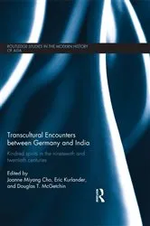 Book cover of Transcultural Encounters between Germany and India by Joanne Cho