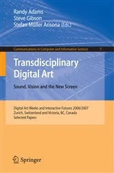 Book cover of Transdisciplinary Digital Art by Randy Adams