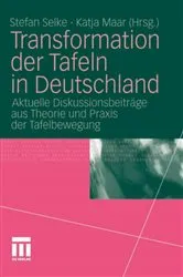 Book cover of Transformation der Tafeln in Deutschland by Stefan Selke