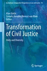 Book cover of Transformation of Civil Justice by Alan Uzelac