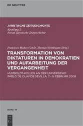 Book cover of Transformation von Diktaturen in Demokratien und Aufarbeitung der Vergangenheit by Francisco Munoz Conde