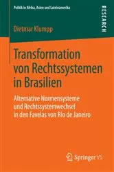 Book cover of Transformation von Rechtssystemen in Brasilien by Dietmar Klumpp