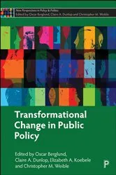 Book cover of Transformational Change in Public Policy by Oscar Berglund