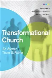 Book cover of Transformational Church by Ed Stetzer