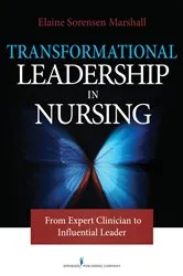 Book cover of Transformational Leadership in Nursing by Elaine Sorensen Marshall