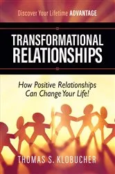 Book cover of Transformational Relationships by Thomas S. Klobucher