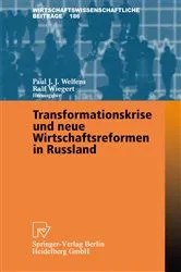 Book cover of Transformationskrise und neue Wirtschaftsreformen in Russland by Paul J.J. Welfens