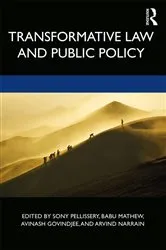 Book cover of Transformative Law and Public Policy by Sony Pellissery