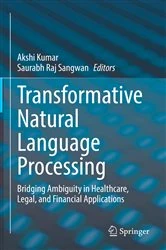 Book cover of Transformative Natural Language Processing by Akshi Kumar