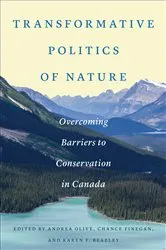 Book cover of Transformative Politics of Nature by Andrea Olive