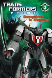 Book cover of Transformers Prime: Decepticon in Disguise by Katharine Turner