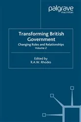 Book cover of Transforming British Government by R. Rhodes