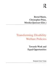 Book cover of Transforming Disability Welfare Policies by Christopher Prinz