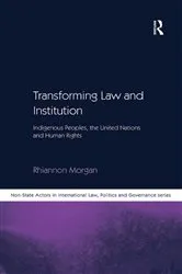 Book cover of Transforming Law and Institution by Rhiannon Morgan