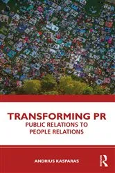 Book cover of Transforming PR by Andrius Kasparas