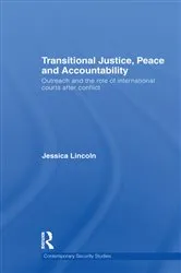 Book cover of Transitional Justice, Peace and Accountability by Jessica Lincoln