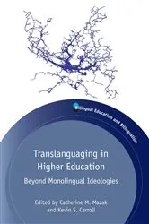 Book cover of Translanguaging in Higher Education by Unknown