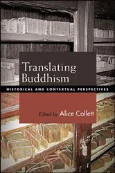 Book cover of Translating Buddhism by Alice Collett