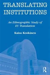 Book cover of Translating Institutions by Kaisa Koskinen