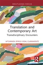 Book cover of Translation and Contemporary Art by MªCarmen África Vidal Claramonte
