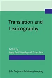 Book cover of Translation and Lexicography by Unknown