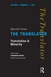 Book cover of Translation and Minority by Lawrence Venuti