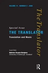Book cover of Translation and Music by Sebnem Susam-Sarajeva