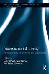 Book cover of Translation and Public Policy by Gabriel González Núñez