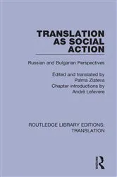 Book cover of Translation as Social Action by Unknown