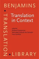 Book cover of Translation in Context by Andrew Chesterman