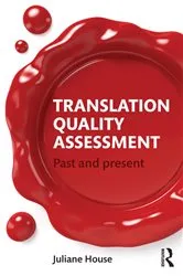 Book cover of Translation Quality Assessment by Joss Moorkens