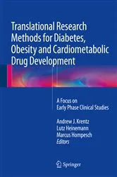Book cover of Translational Research Methods for Diabetes, Obesity and Cardiometabolic Drug Development by Andrew J. Krentz