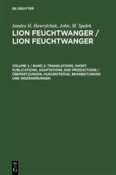 Book cover of Translations, Short Publications, Adaptations and Productions by Sandra H. Hawrylchak