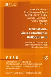Book cover of Translationswissenschaftliches Kolloquium III by Unknown