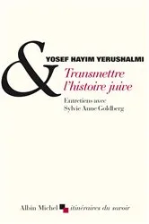 Book cover of Transmettre l'histoire juive by Yosef Hayim Yerushalmi