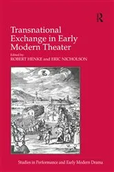Book cover of Transnational Exchange in Early Modern Theater by Eric Nicholson