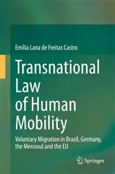 Book cover of Transnational Law of Human Mobility by Emília Lana de Freitas Castro