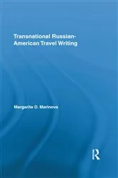 Book cover of Transnational Russian-American Travel Writing by Margarita Marinova